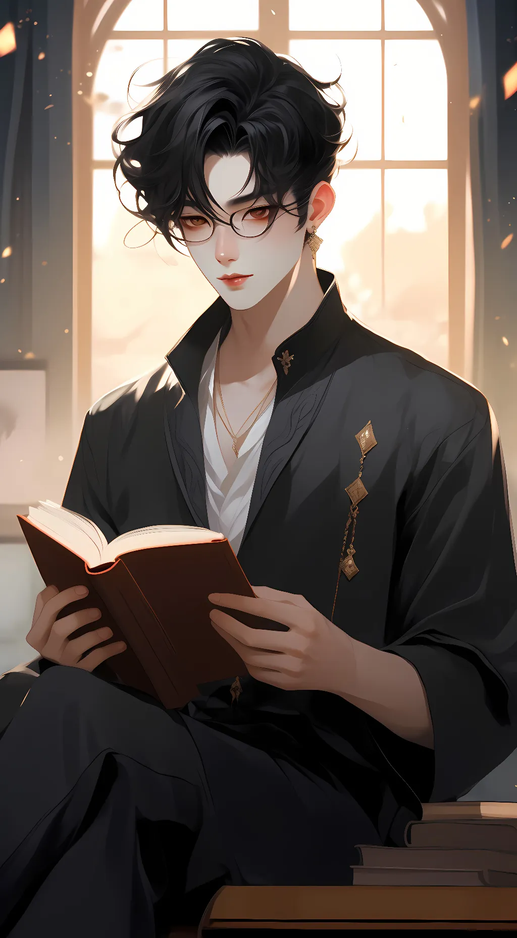 ai character: Yeonjun  background