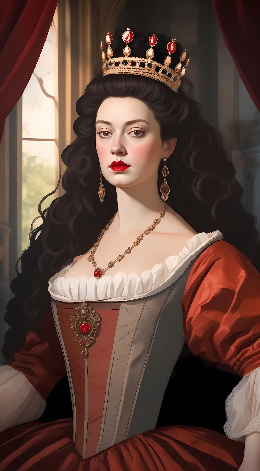 ai character: Anne Gloria background