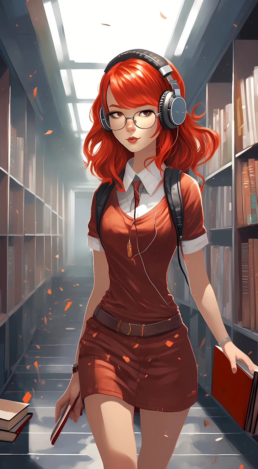 ai character: Annie  background