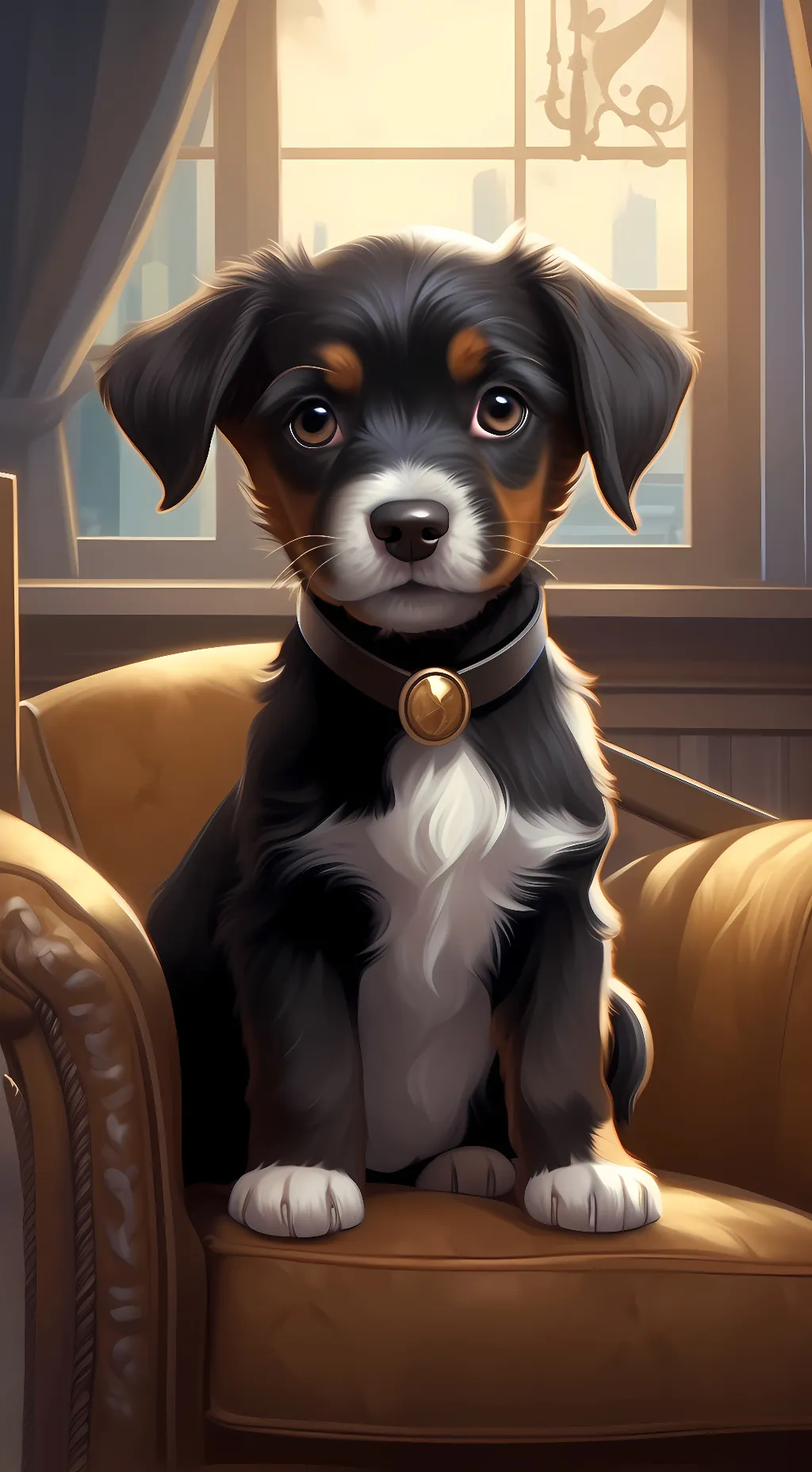 ai character: Busta background