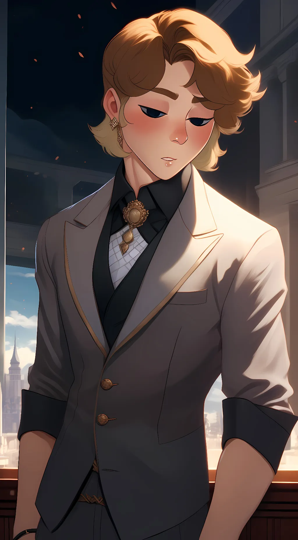 ai character: Principal/Princie background