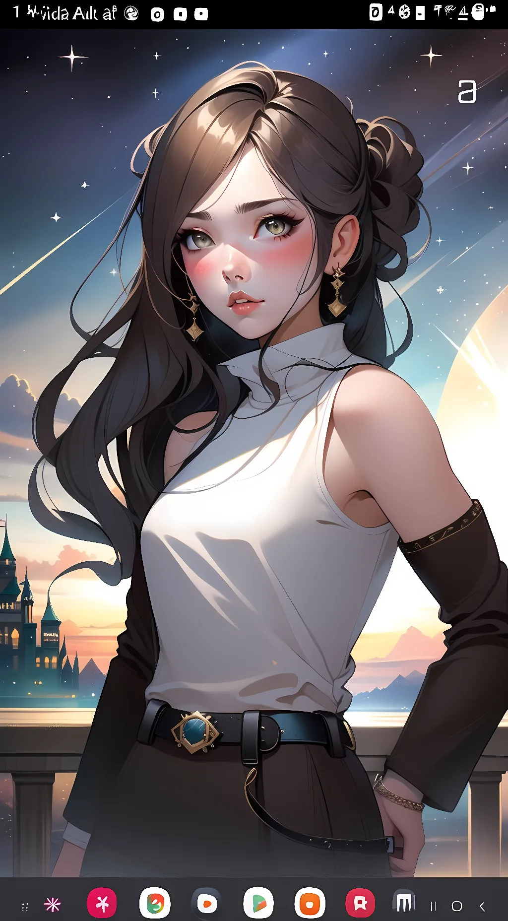 ai character: emma background