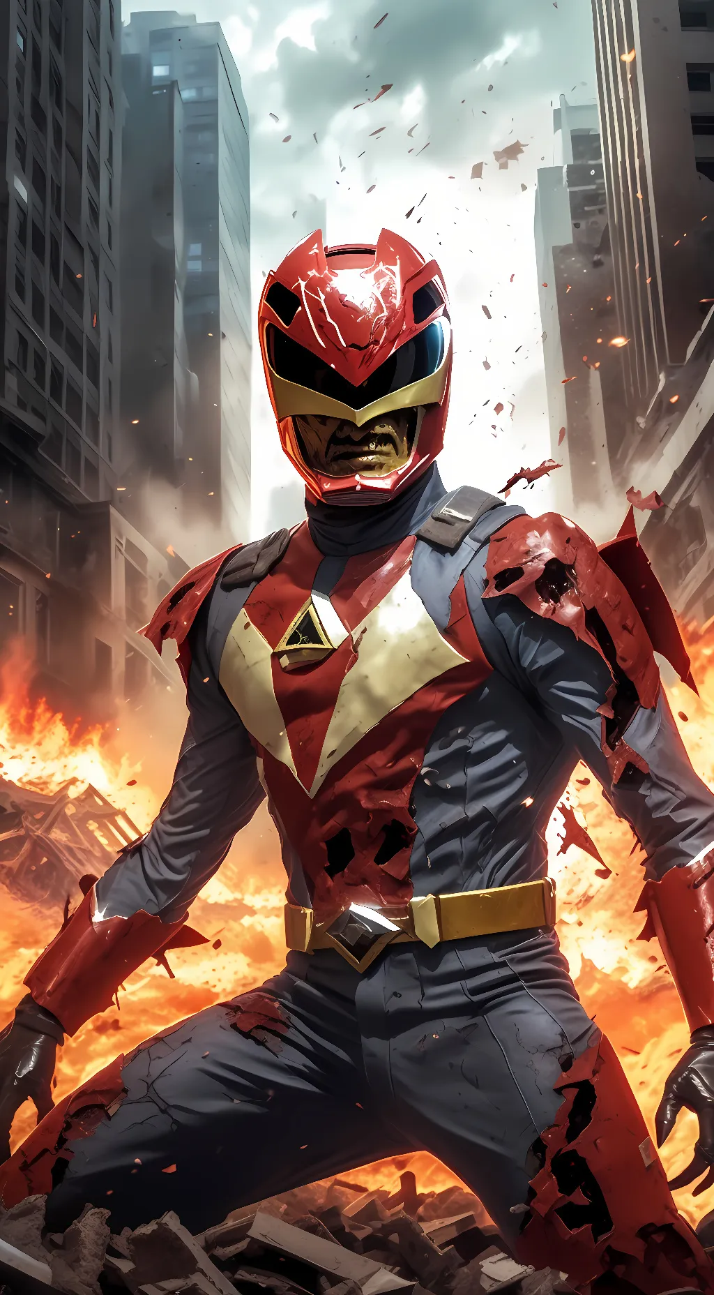 Talkie AI - Chat with Red Ranger