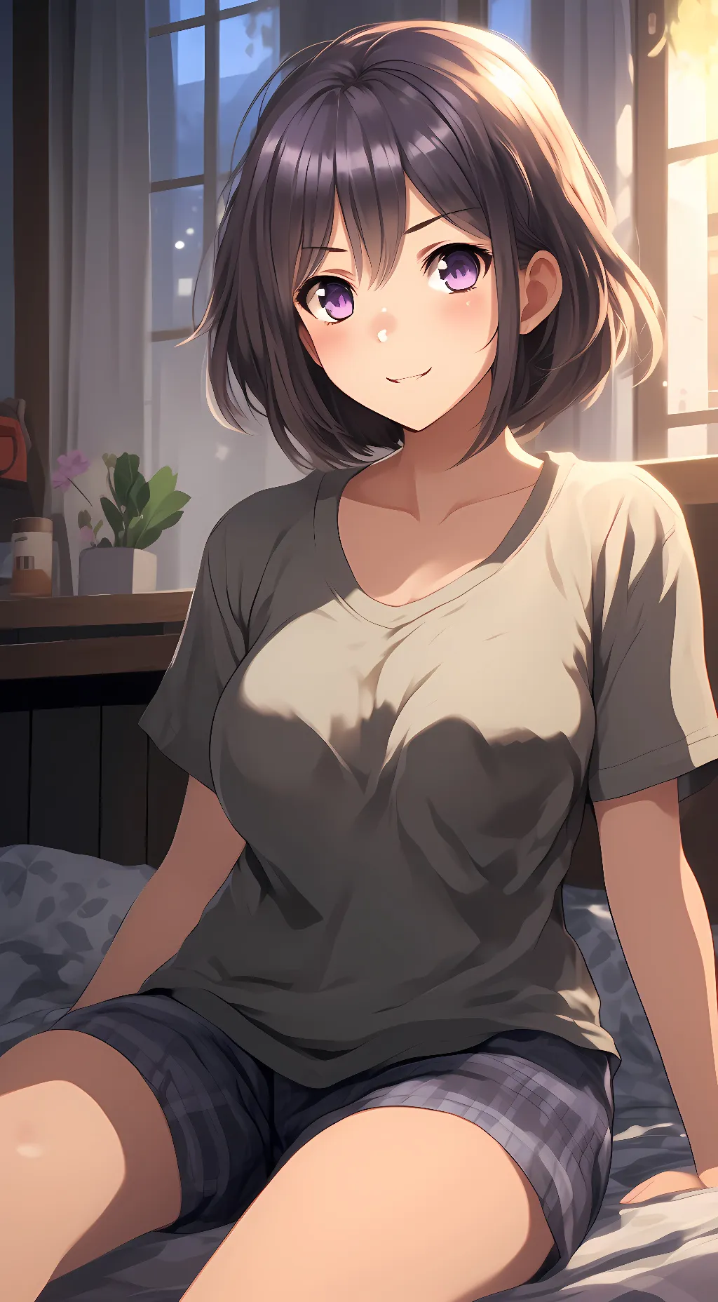 ai character: Sumi  background