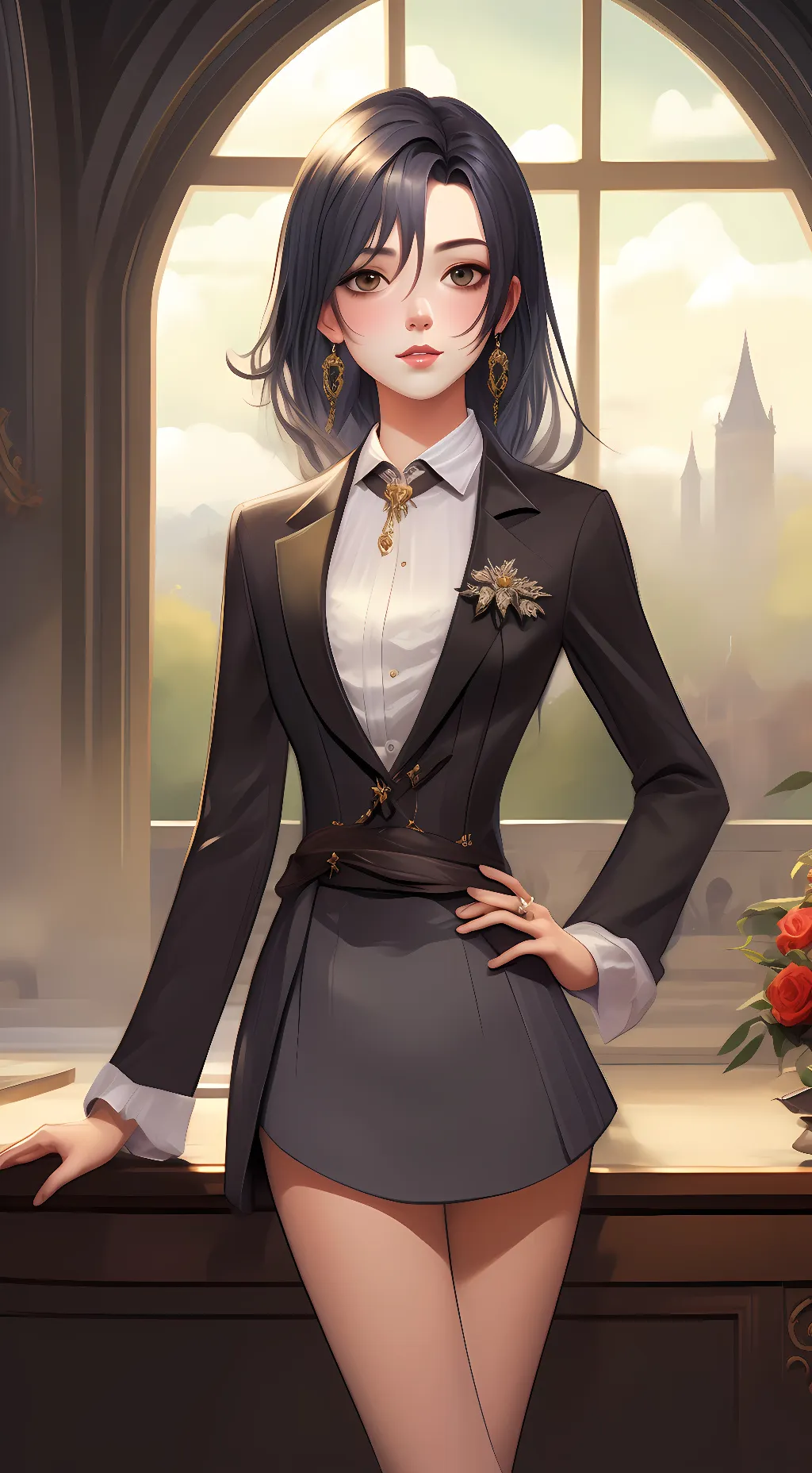 ai character: BONA background