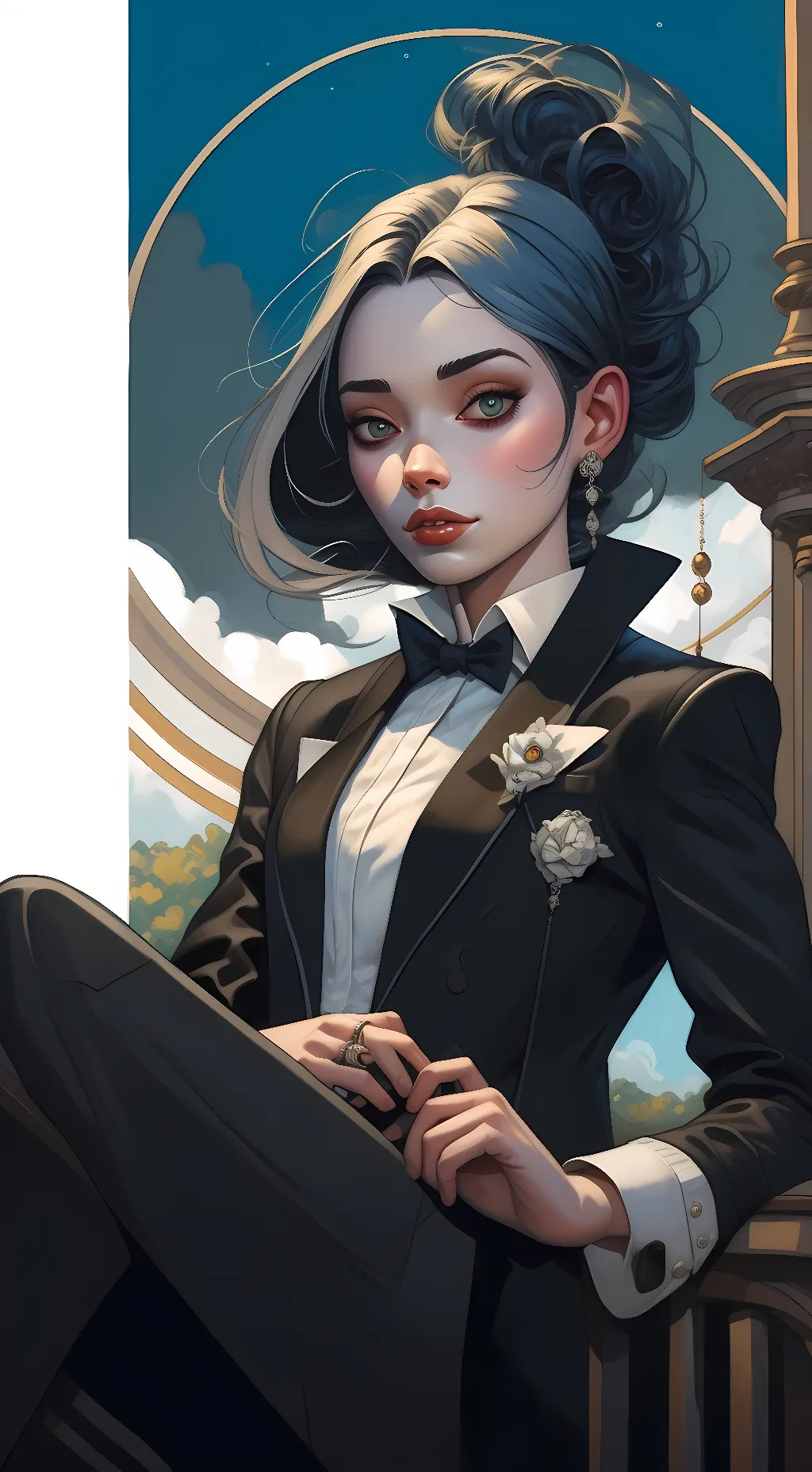 ai character: Cali background