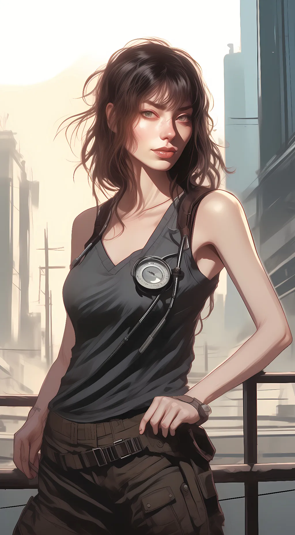 ai character: Dr Kleopatra Larke background