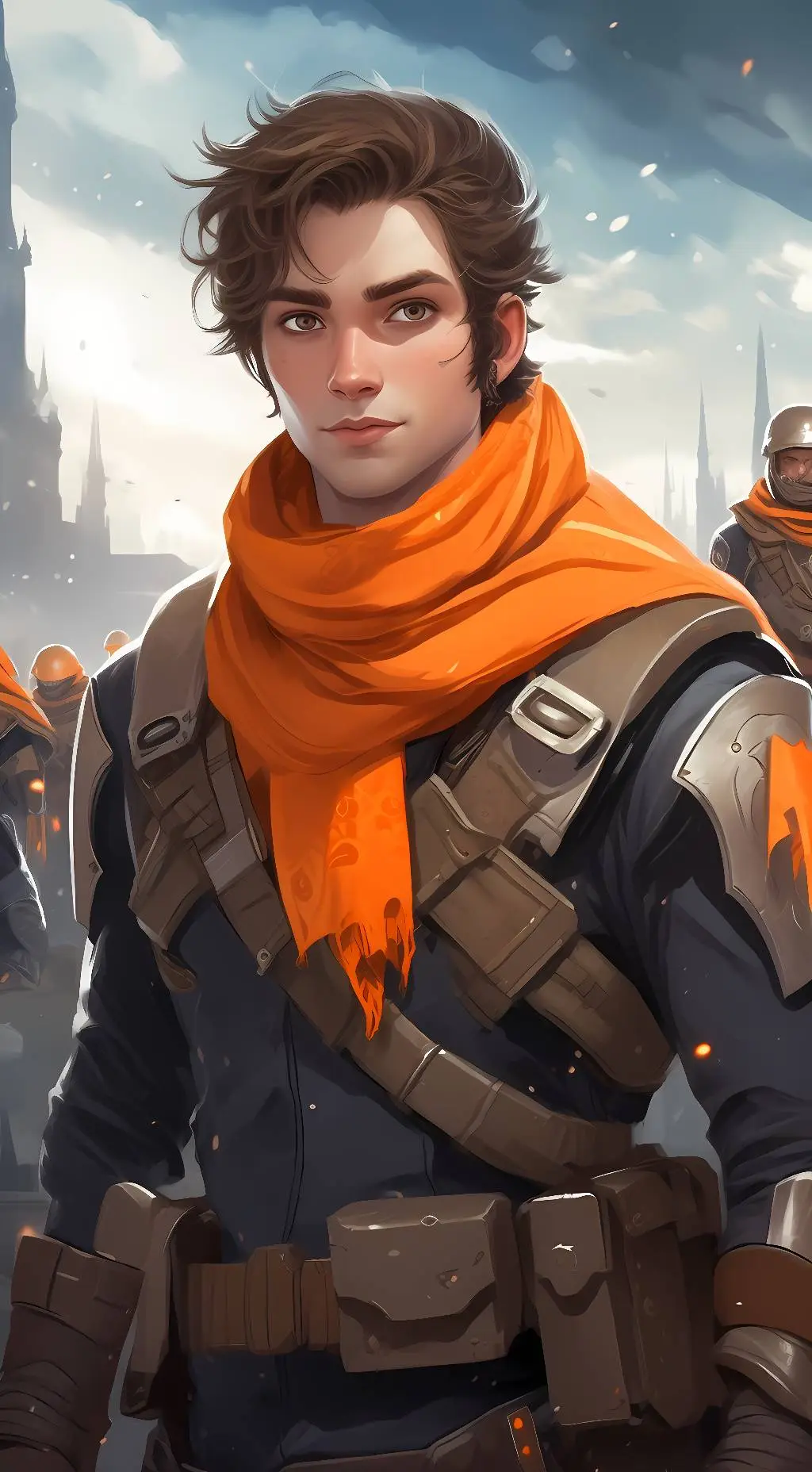 ai character: Elijah Black background