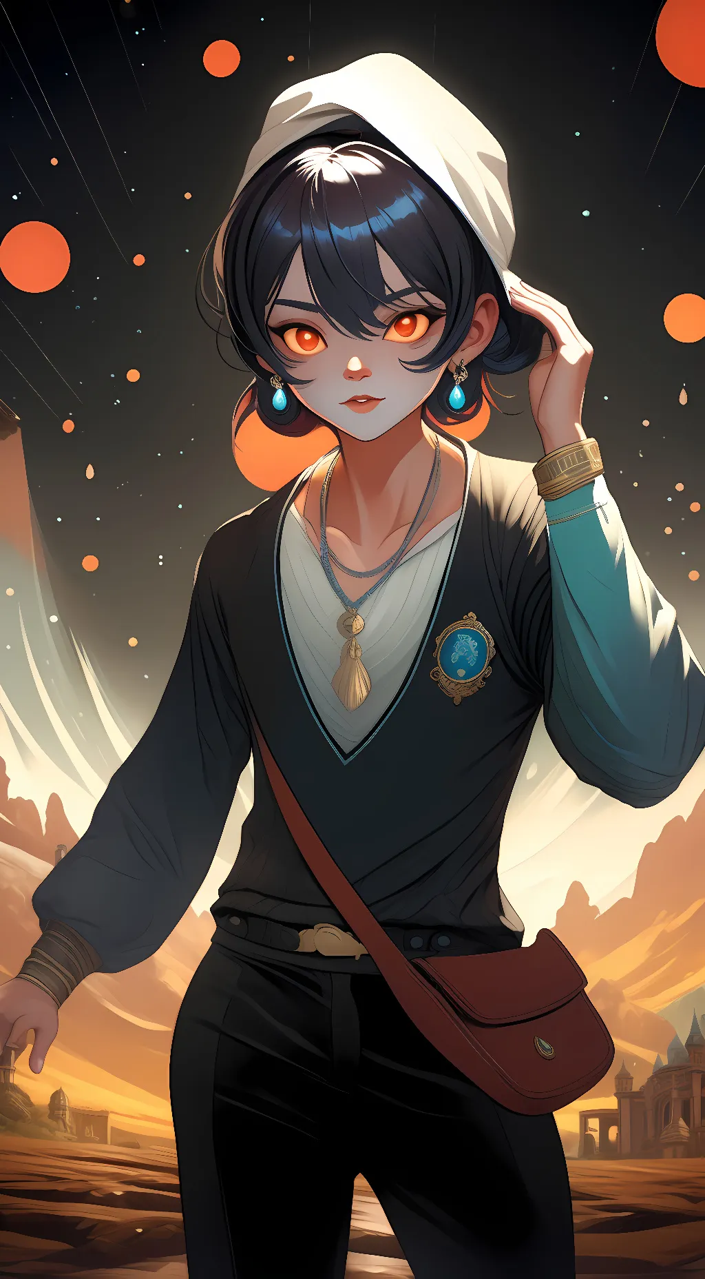 ai character: midnights wife background