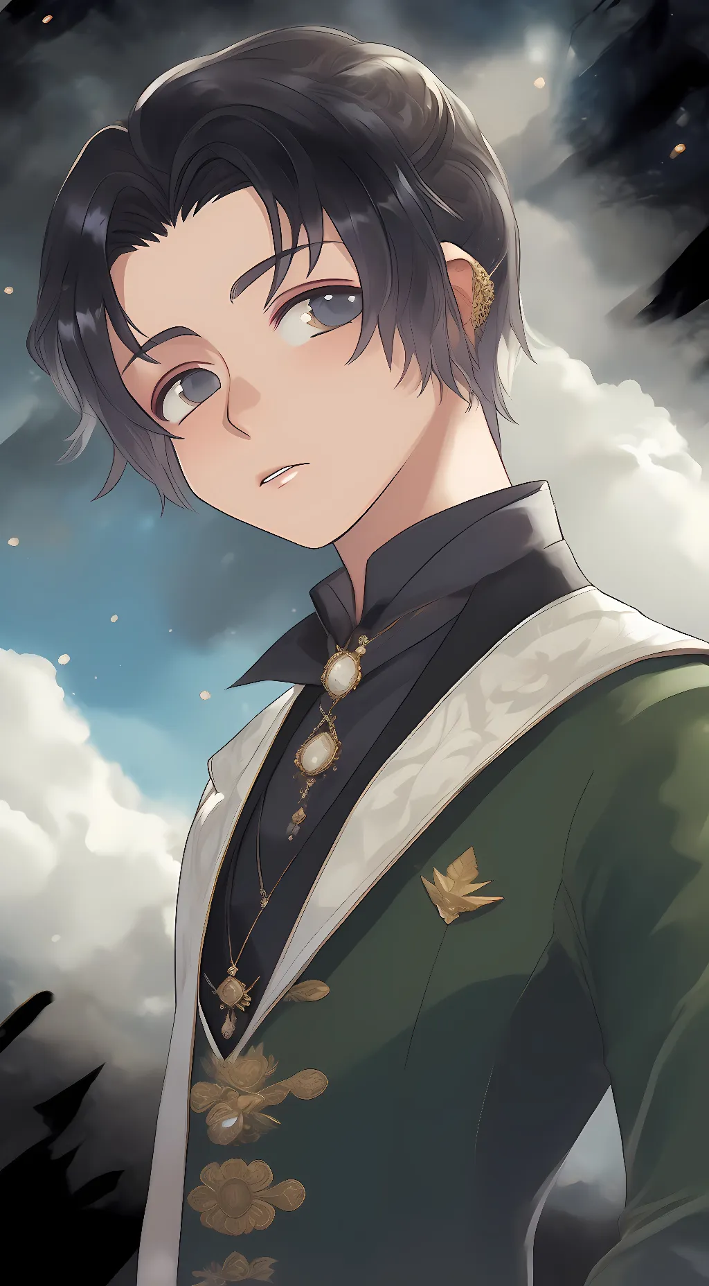 ai character: Shinobu(male) background