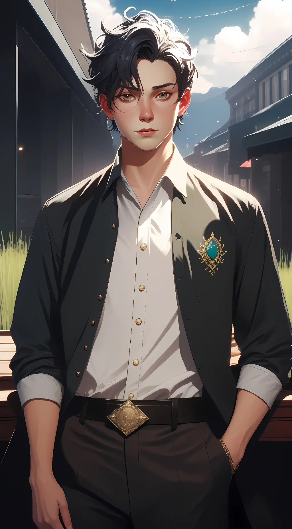 ai character: aizawa snd mic background