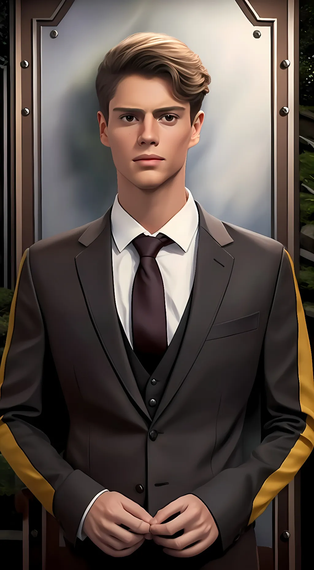 ai character: henry hart  background