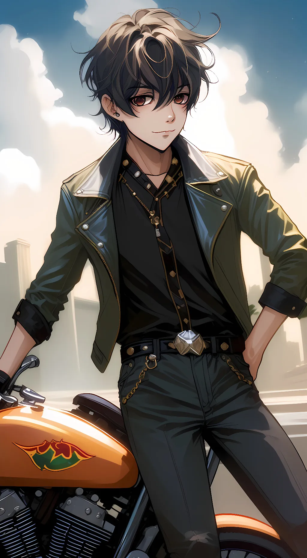 ai character: Harley background