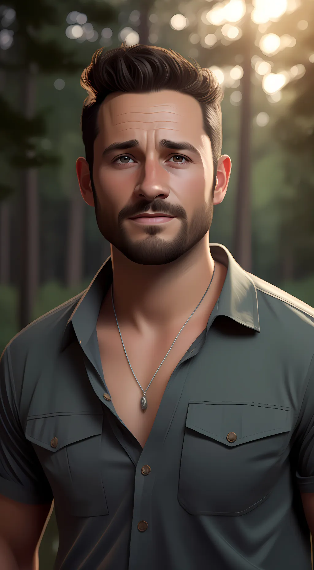 ai character: Chris Hackett background
