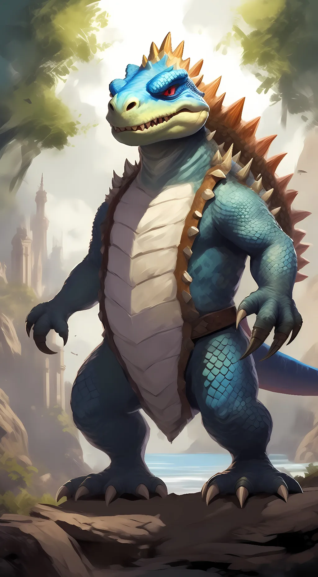 ai character: Bowser background