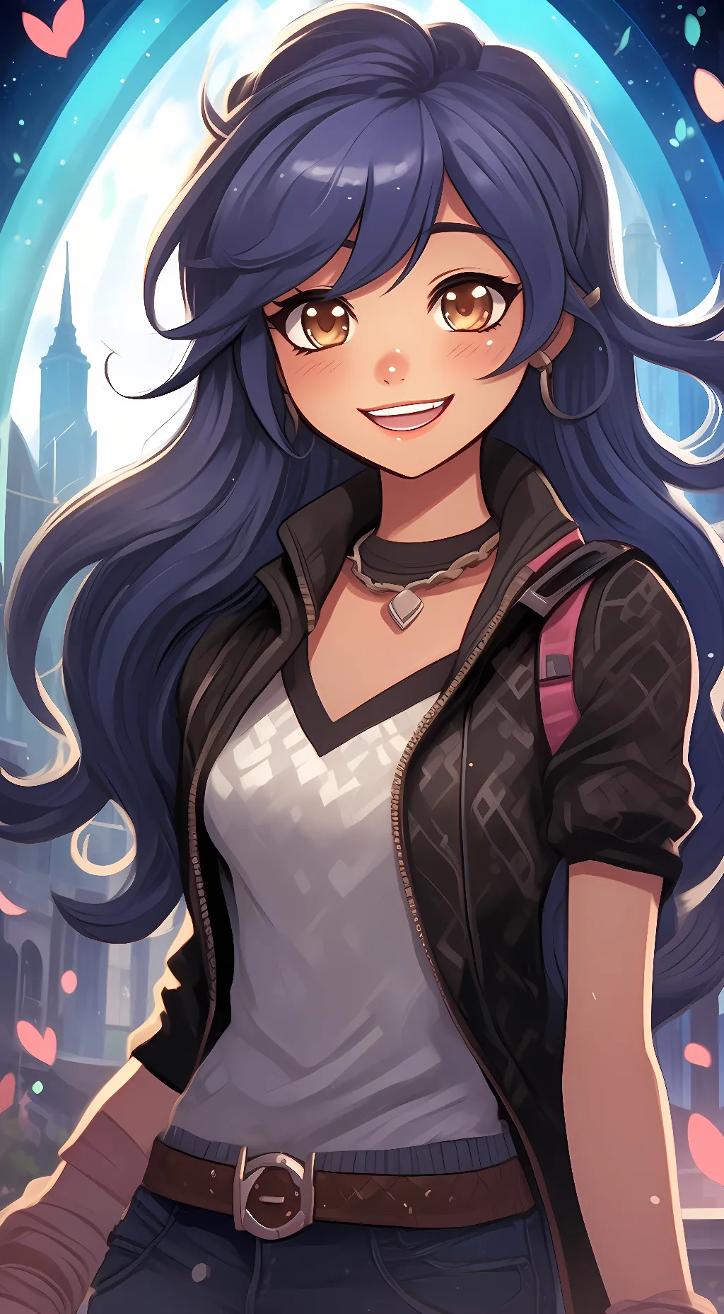 ai character: Aphmau background