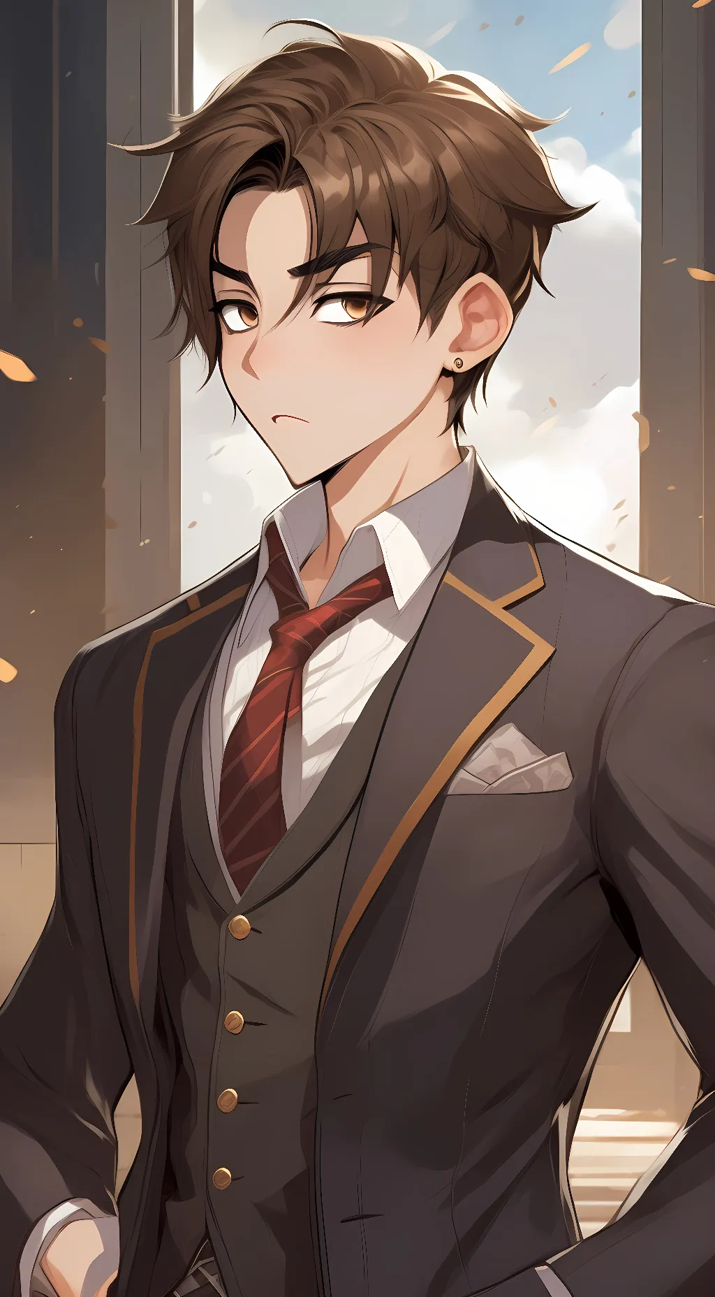 ai character: Harold background