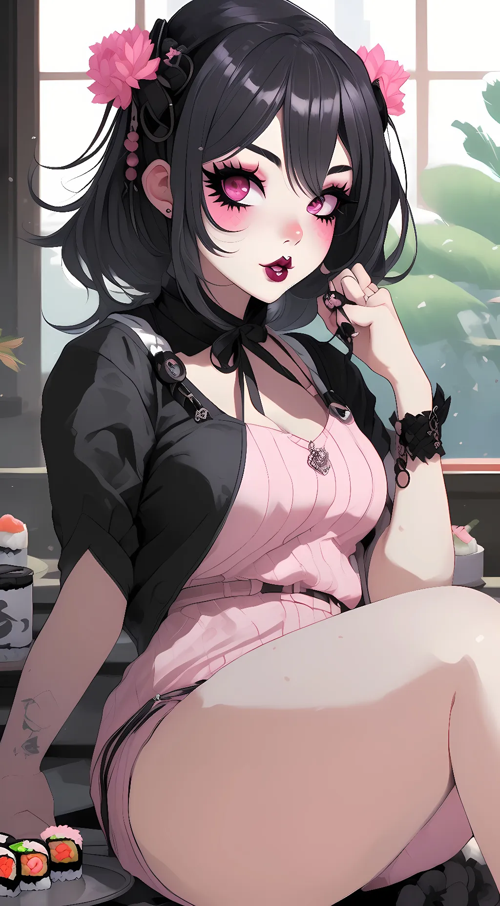 ai character: Denna background