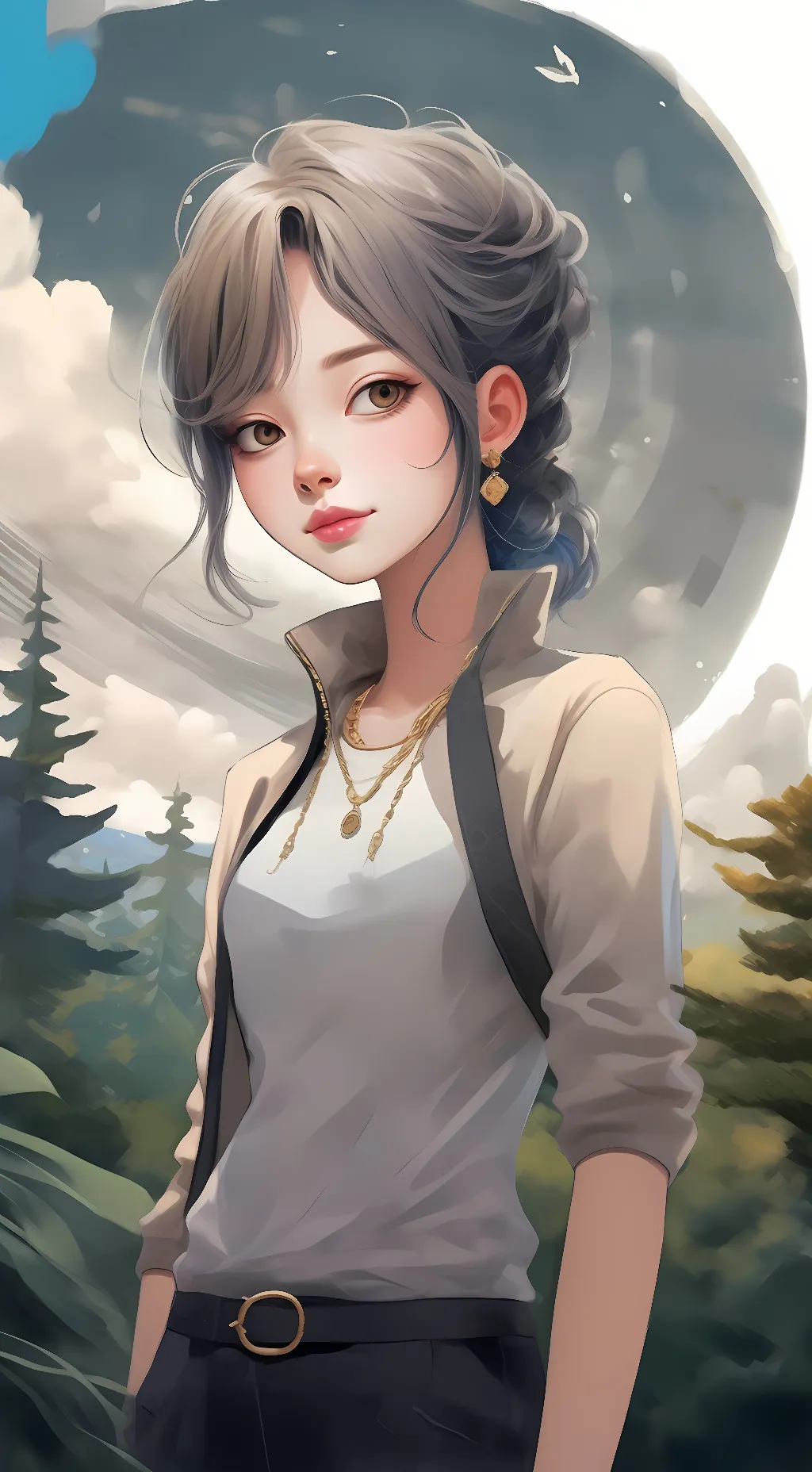 ai character: emma background