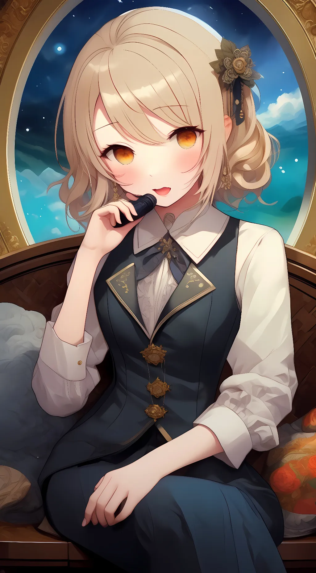 ai character: Lia background