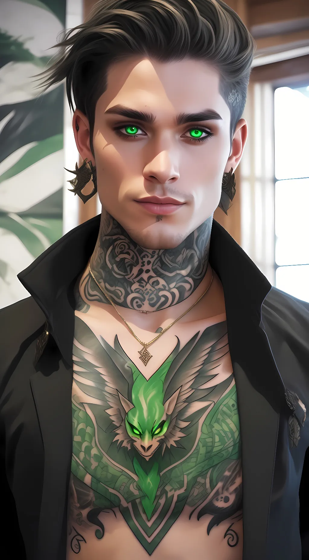 ai character: Tristan  background