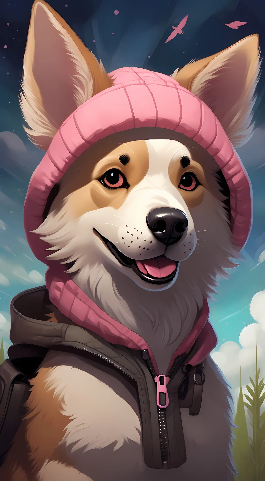 ai character: RC cola background