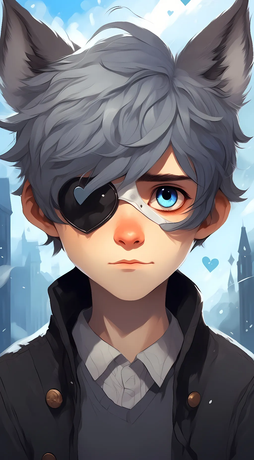 ai character: †Ocean† background