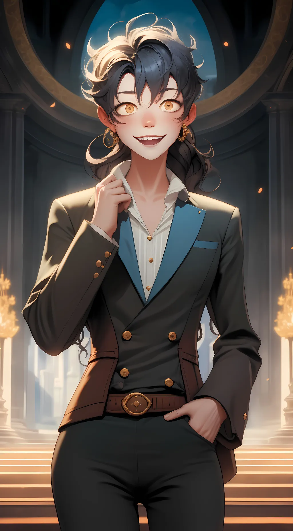 ai character: sam background