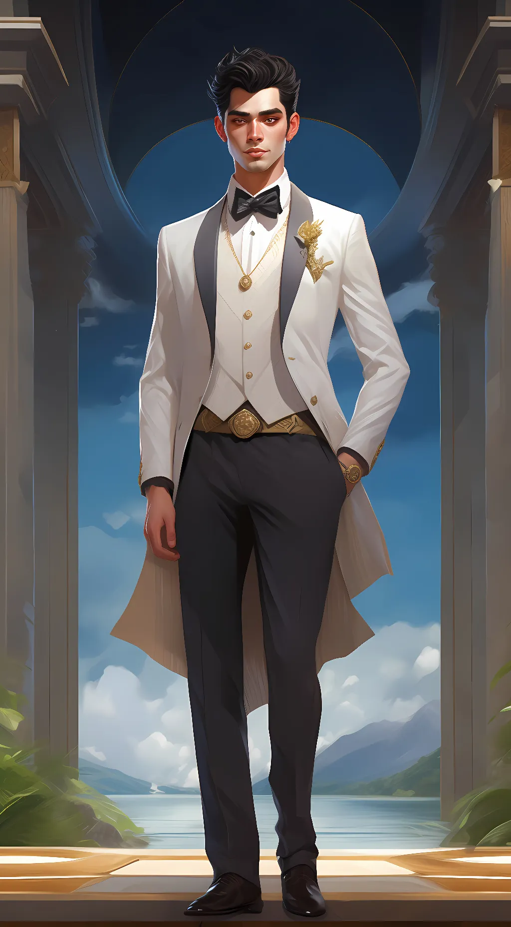 ai character: Sonic background