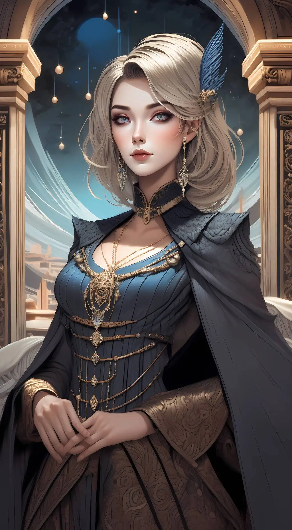 ai character: Skye background