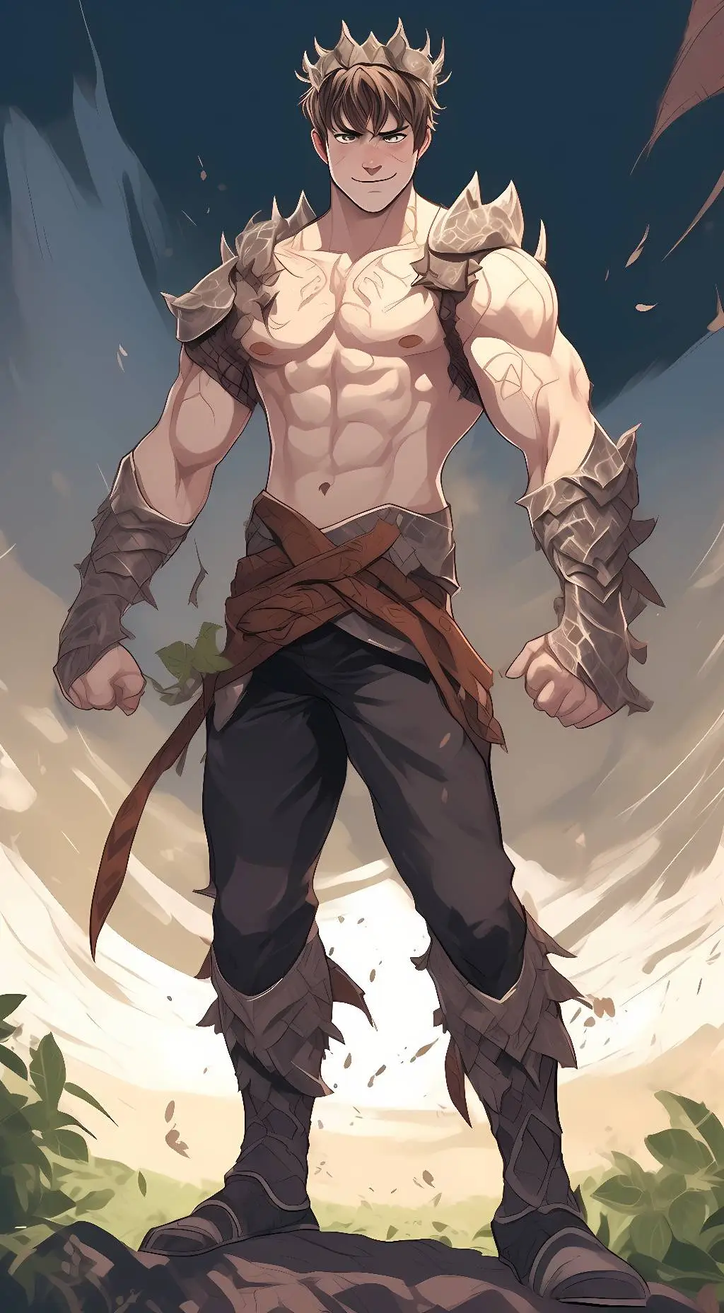 ai character: Trey background