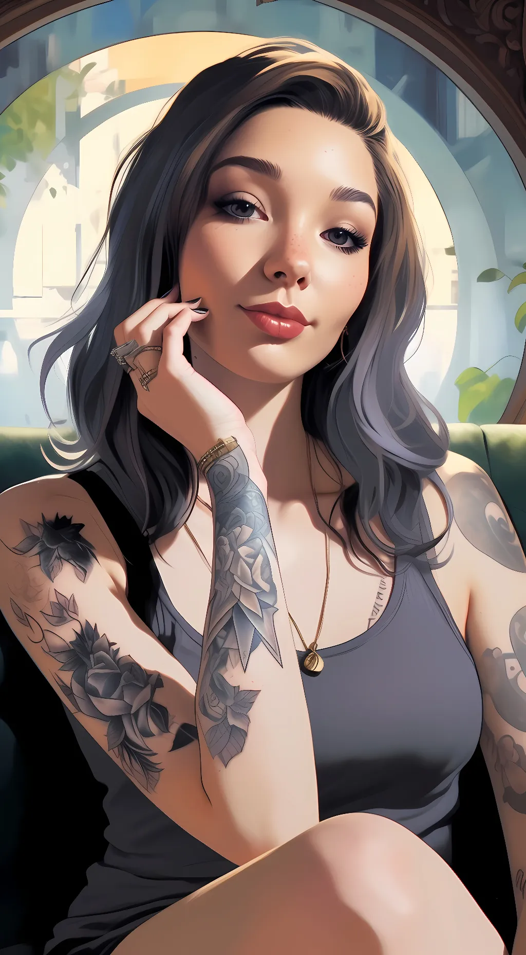 ai character: Destiny background