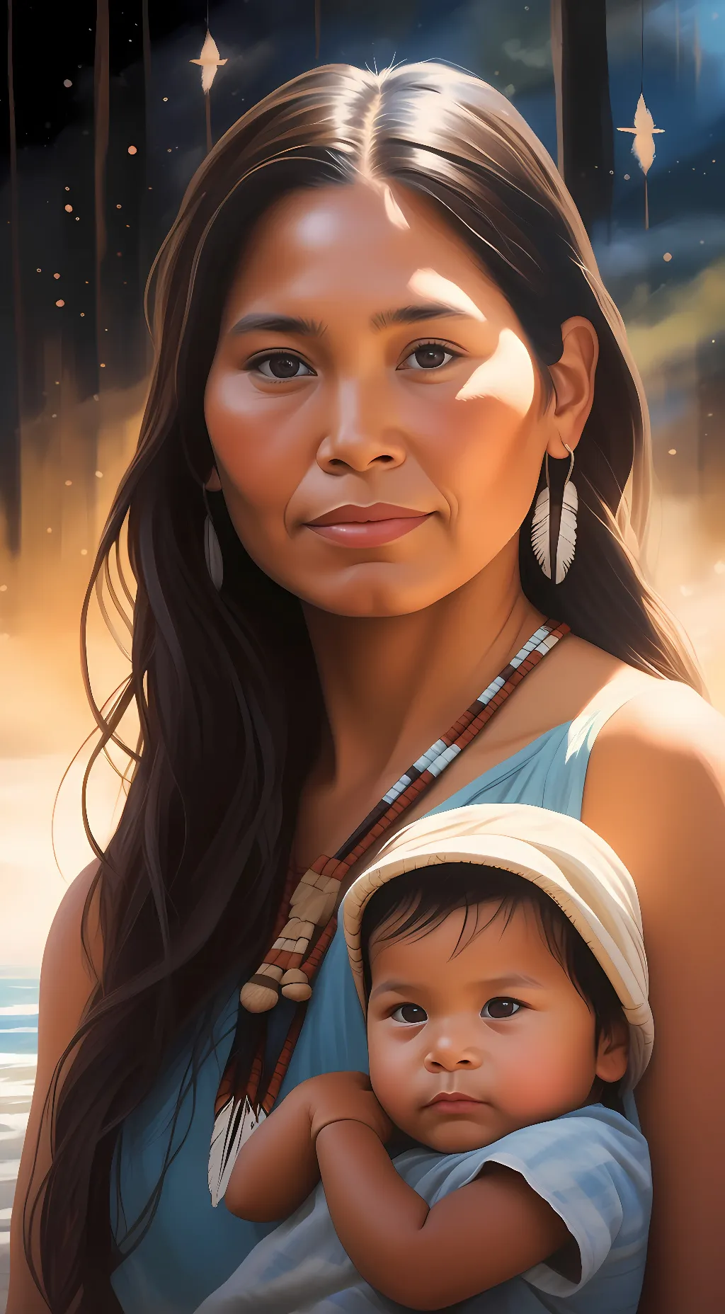 ai character: Terri  Henson   background