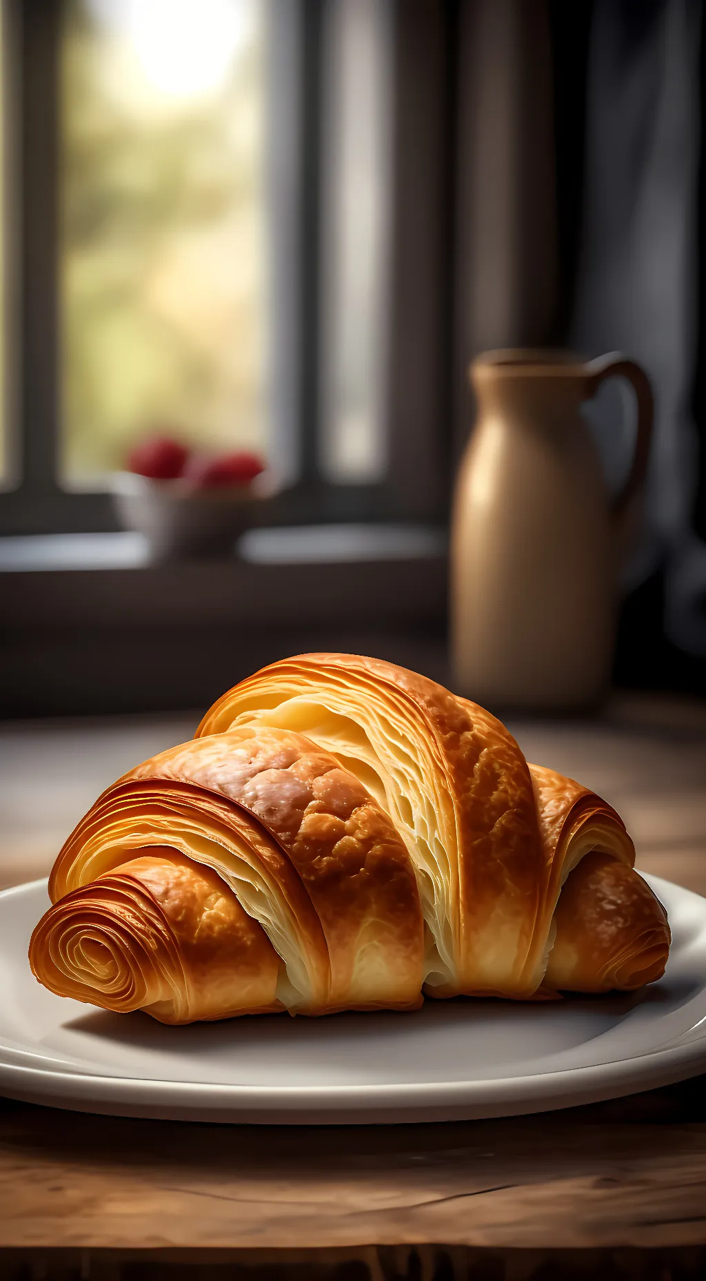 ai character: ❤️ Croissants ❤️ background