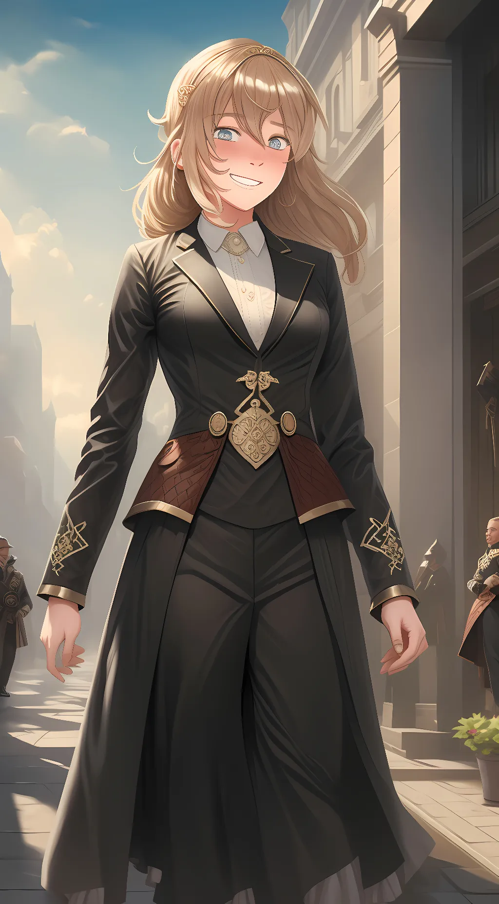 ai character: sus  girl😳 background