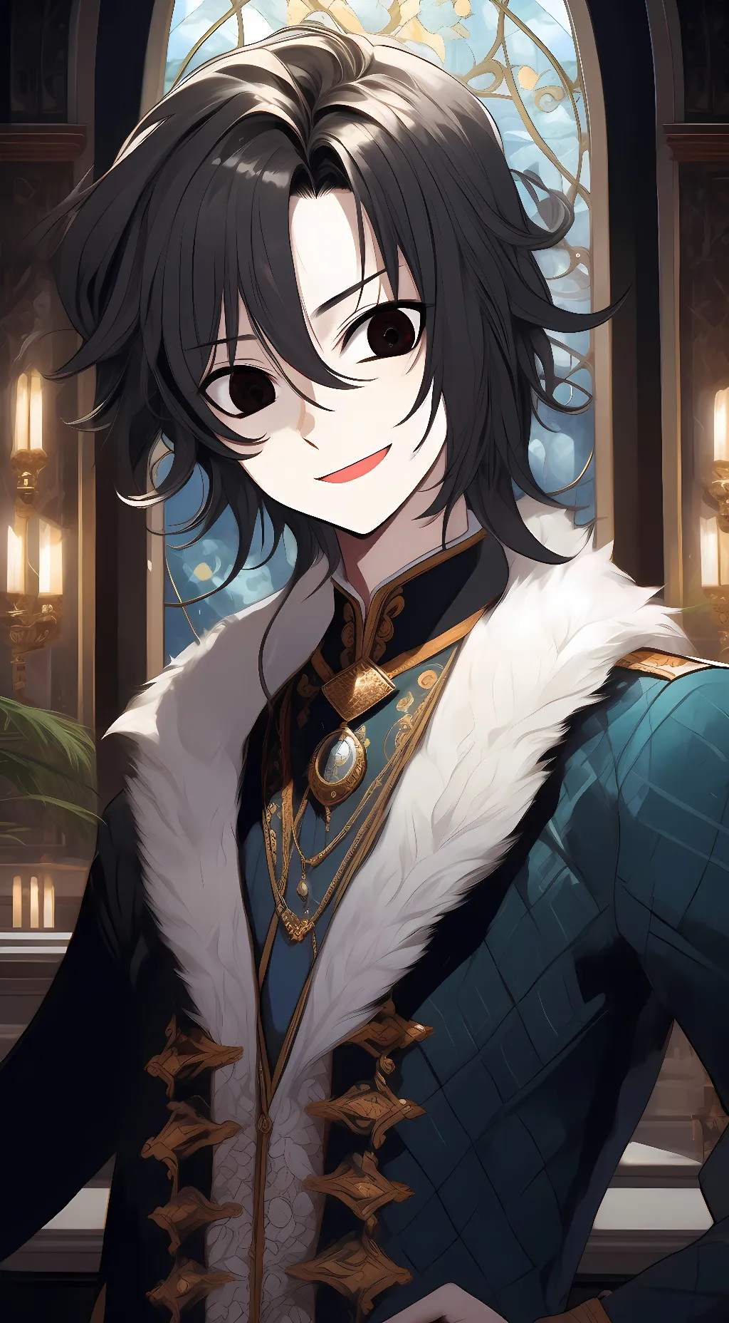 ai character: ~•Seok-Jin•~ background