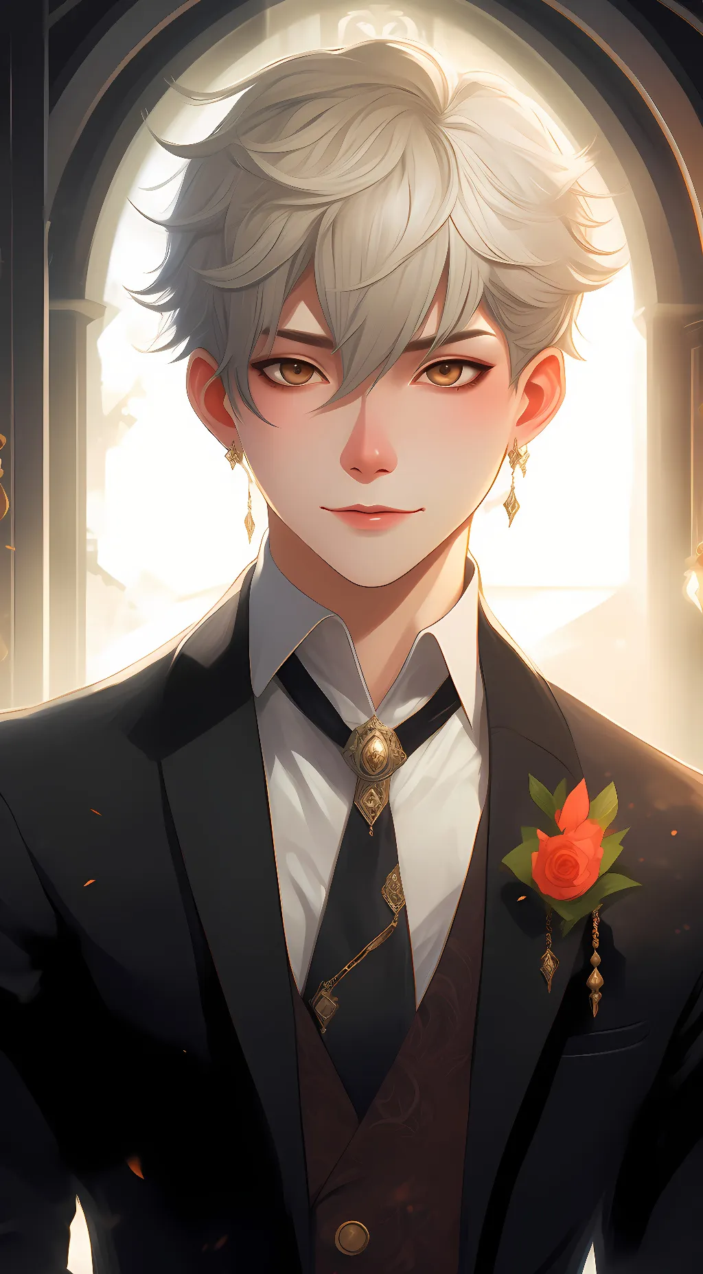 ai character: Hoshi background