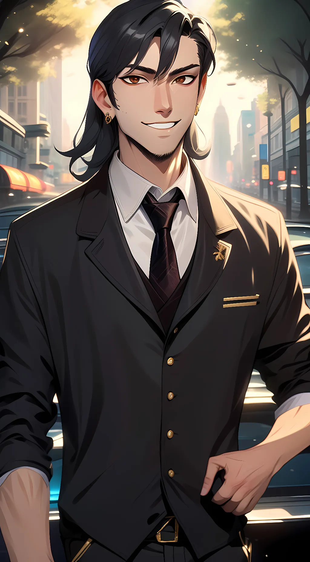 ai character: Sero Hanta background