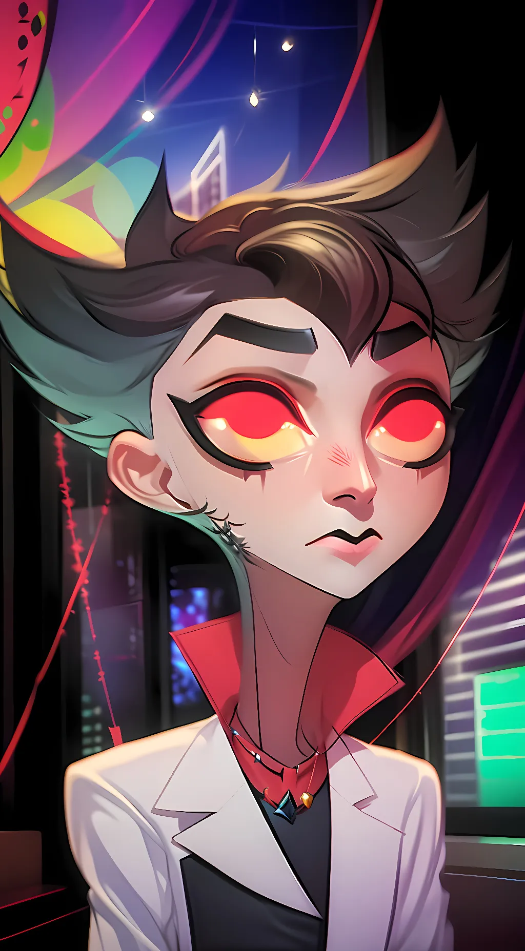 ai character: stolas background