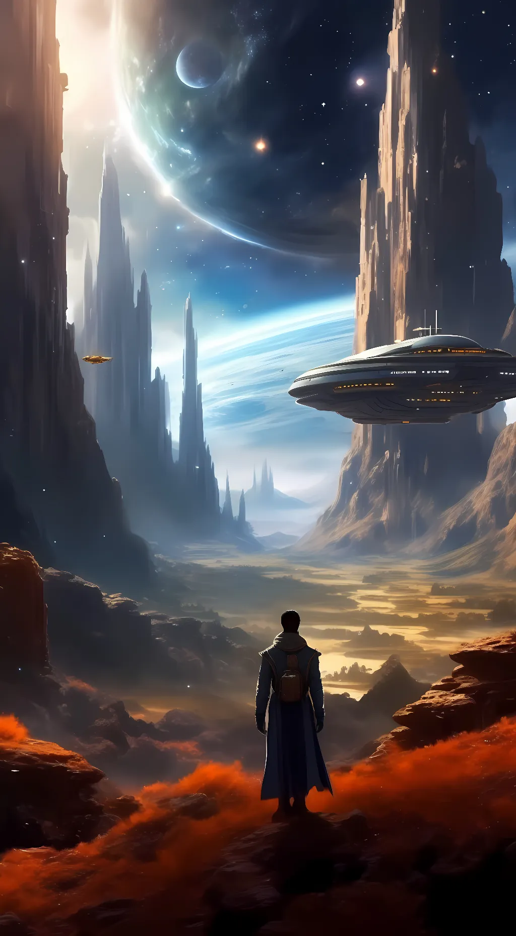 ai character: Forgotten Worlds background