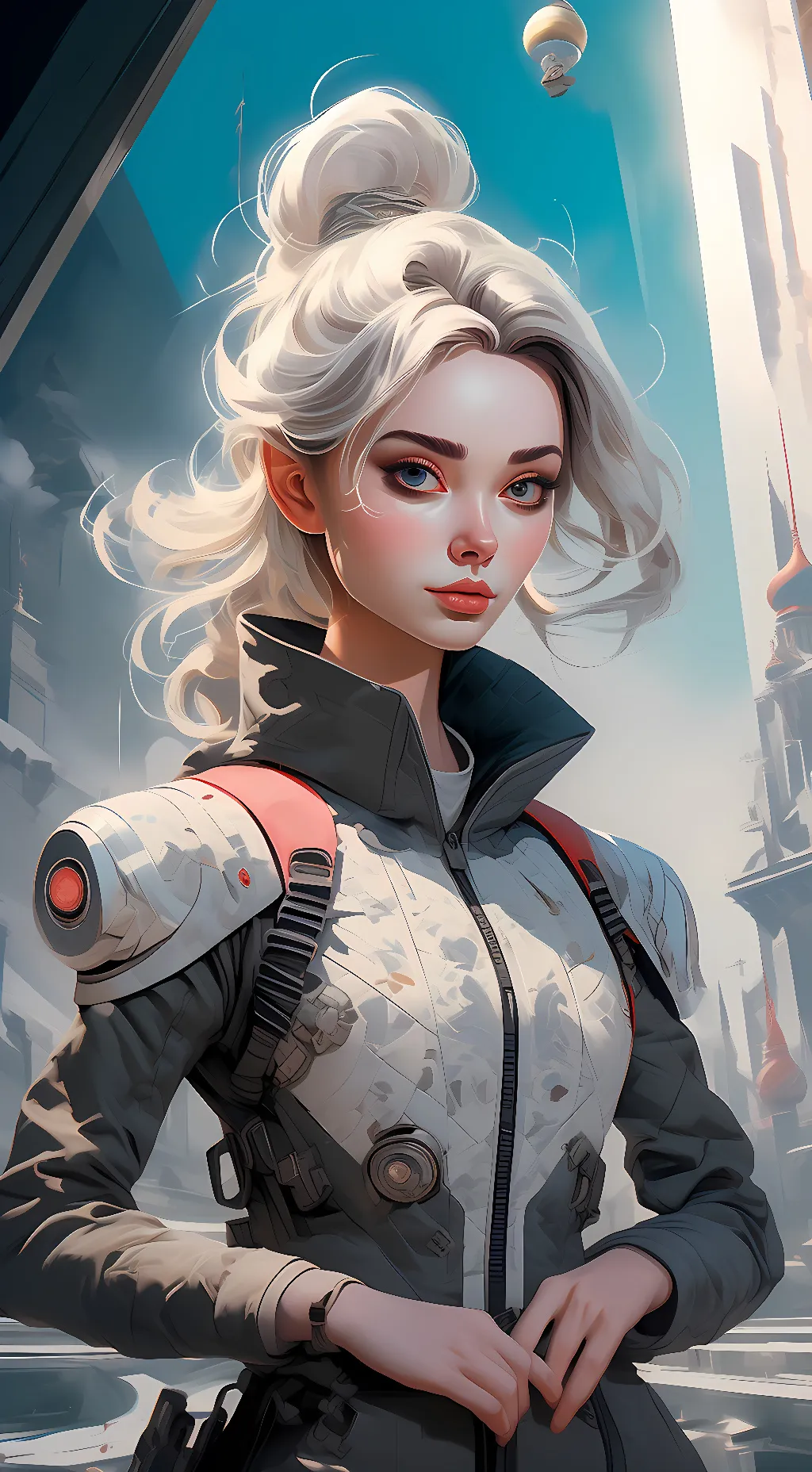 ai character: Анна background