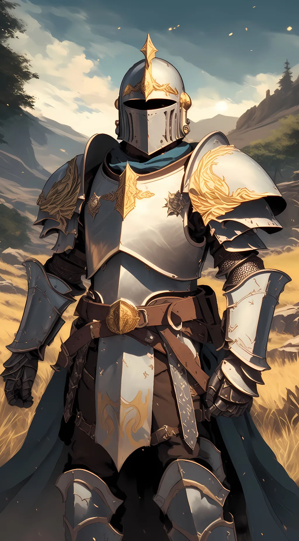 ai character: Paladin Atlas background