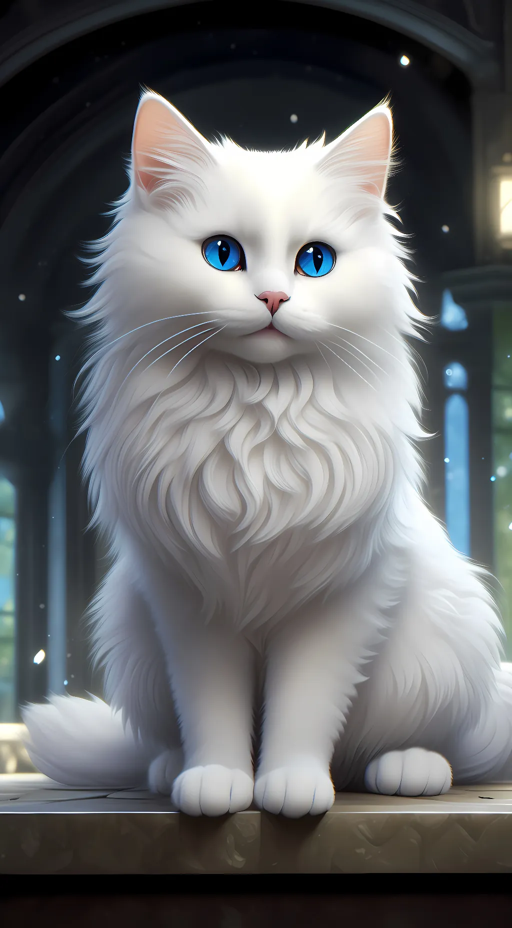 ai character: {~°Misty°~} background