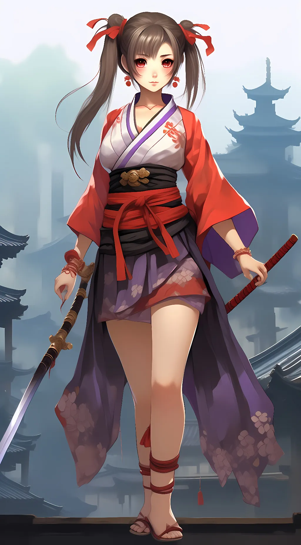 ai character: Akane Murakumo background