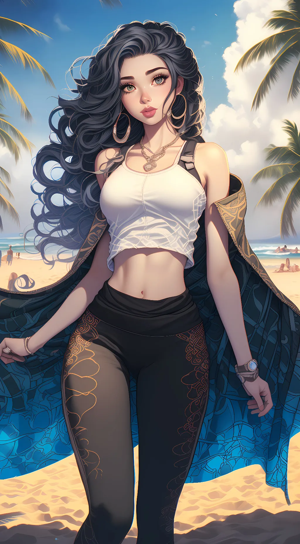 ai character: Daesha background