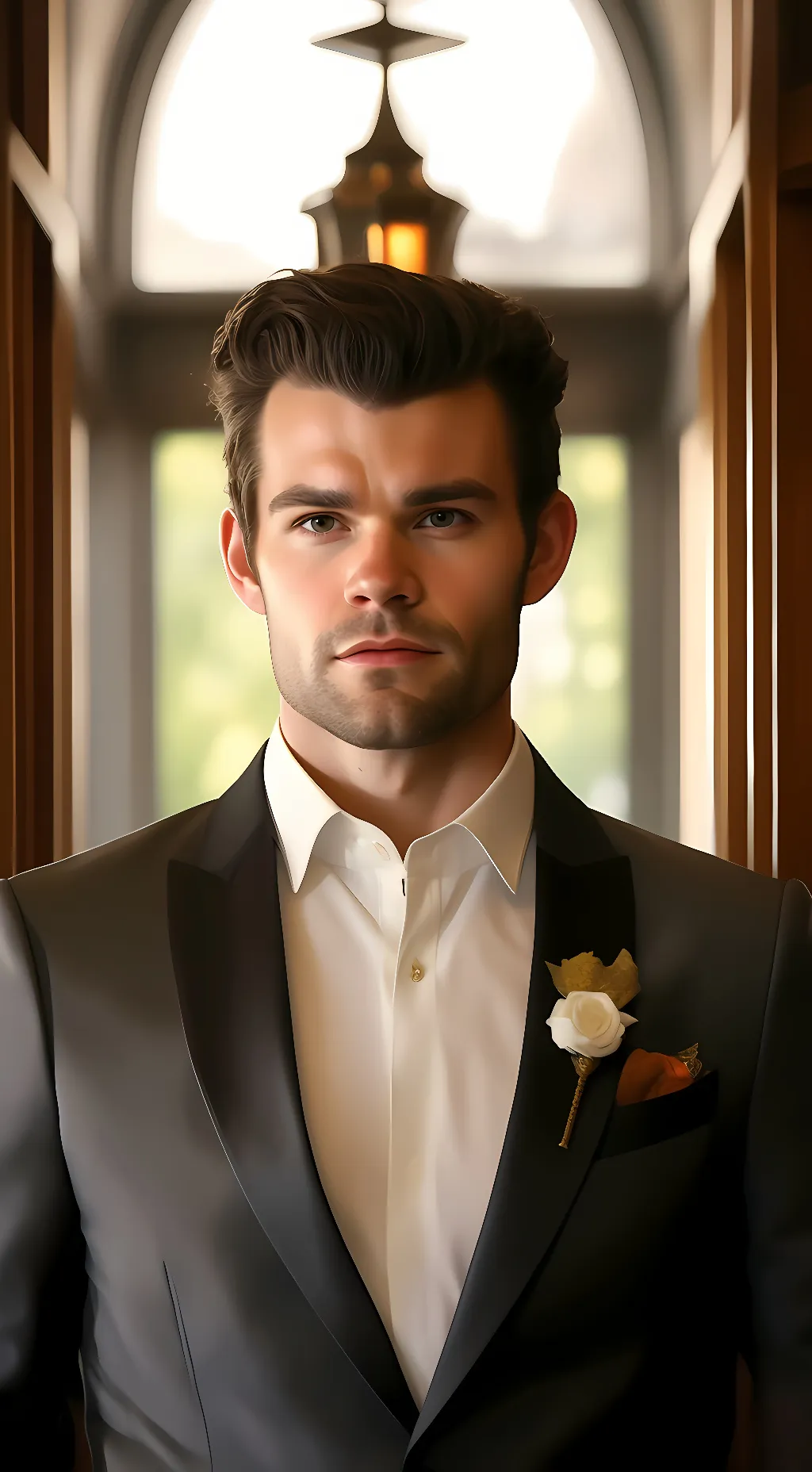 ai character: Elijah Mikaelson   background