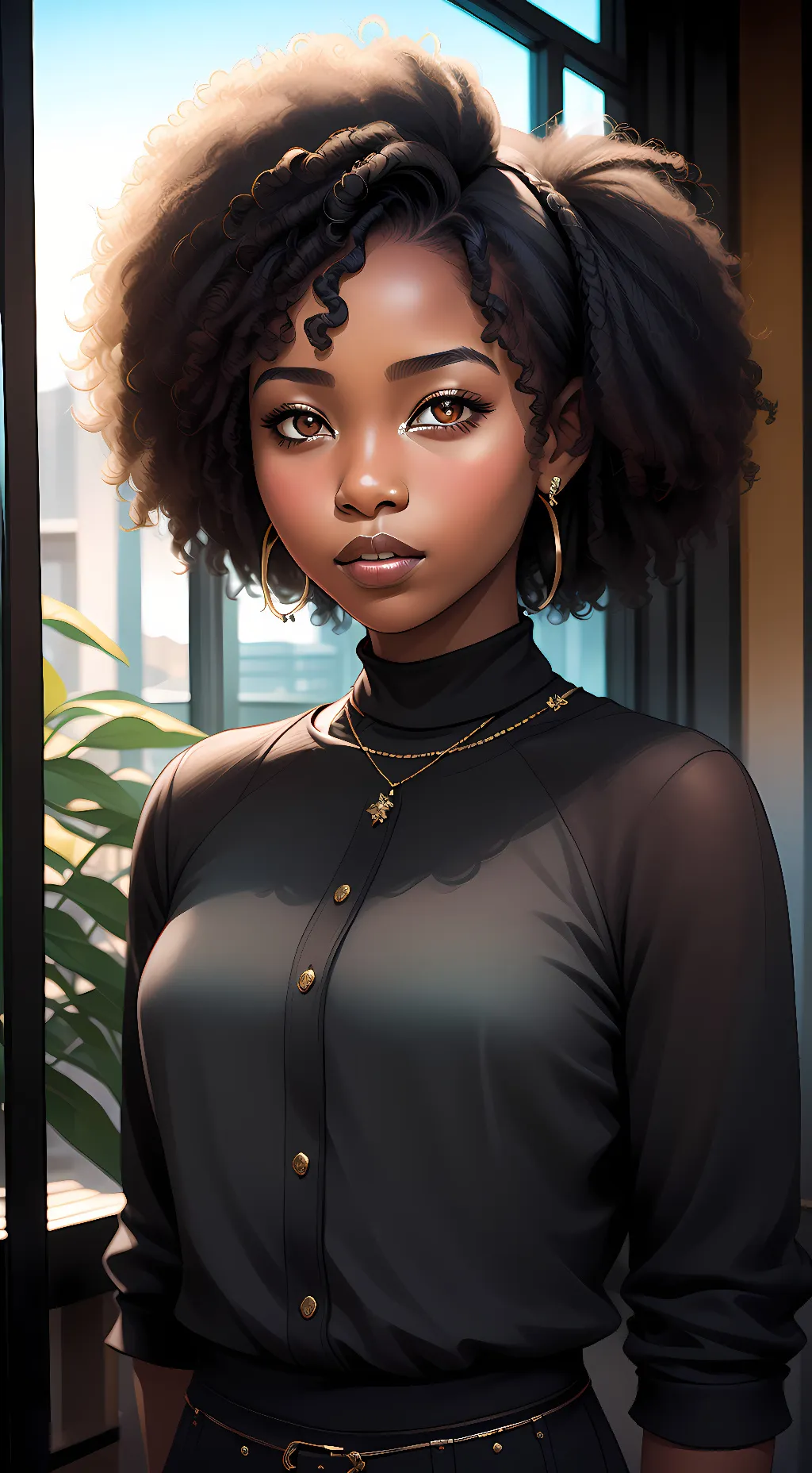 ai character: Nikki background