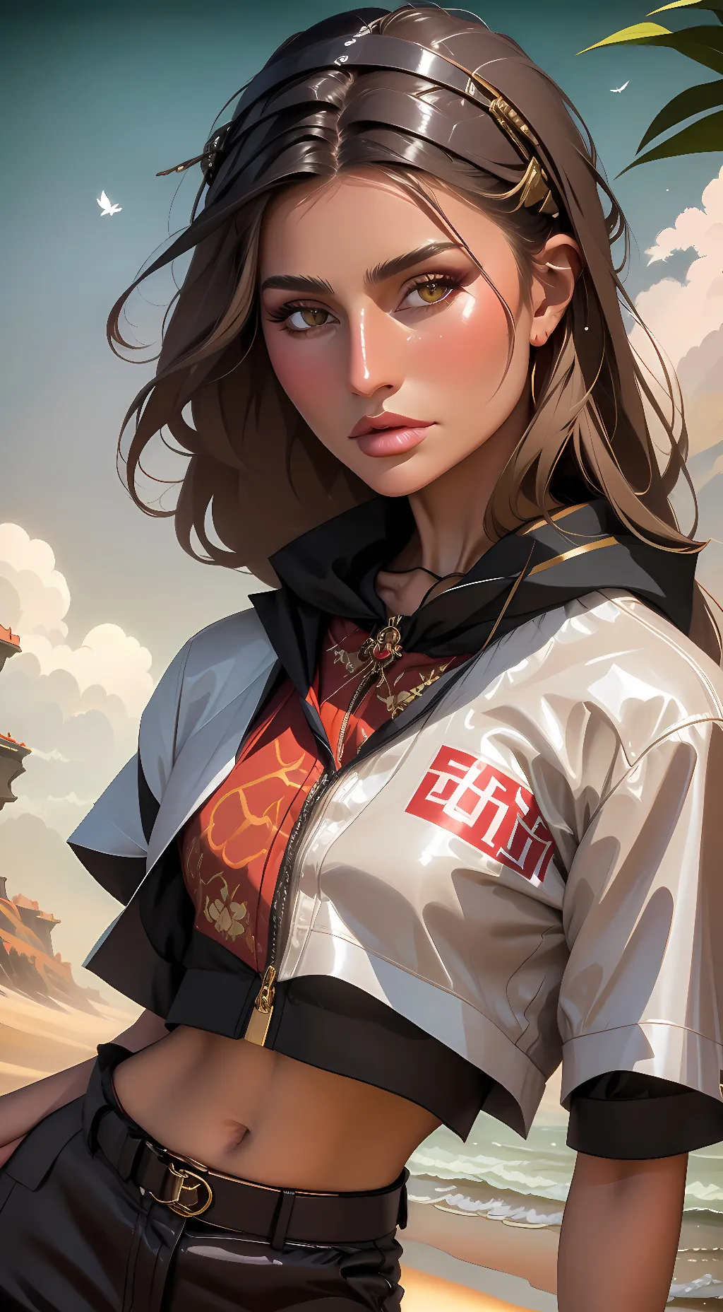 ai character: Lila background