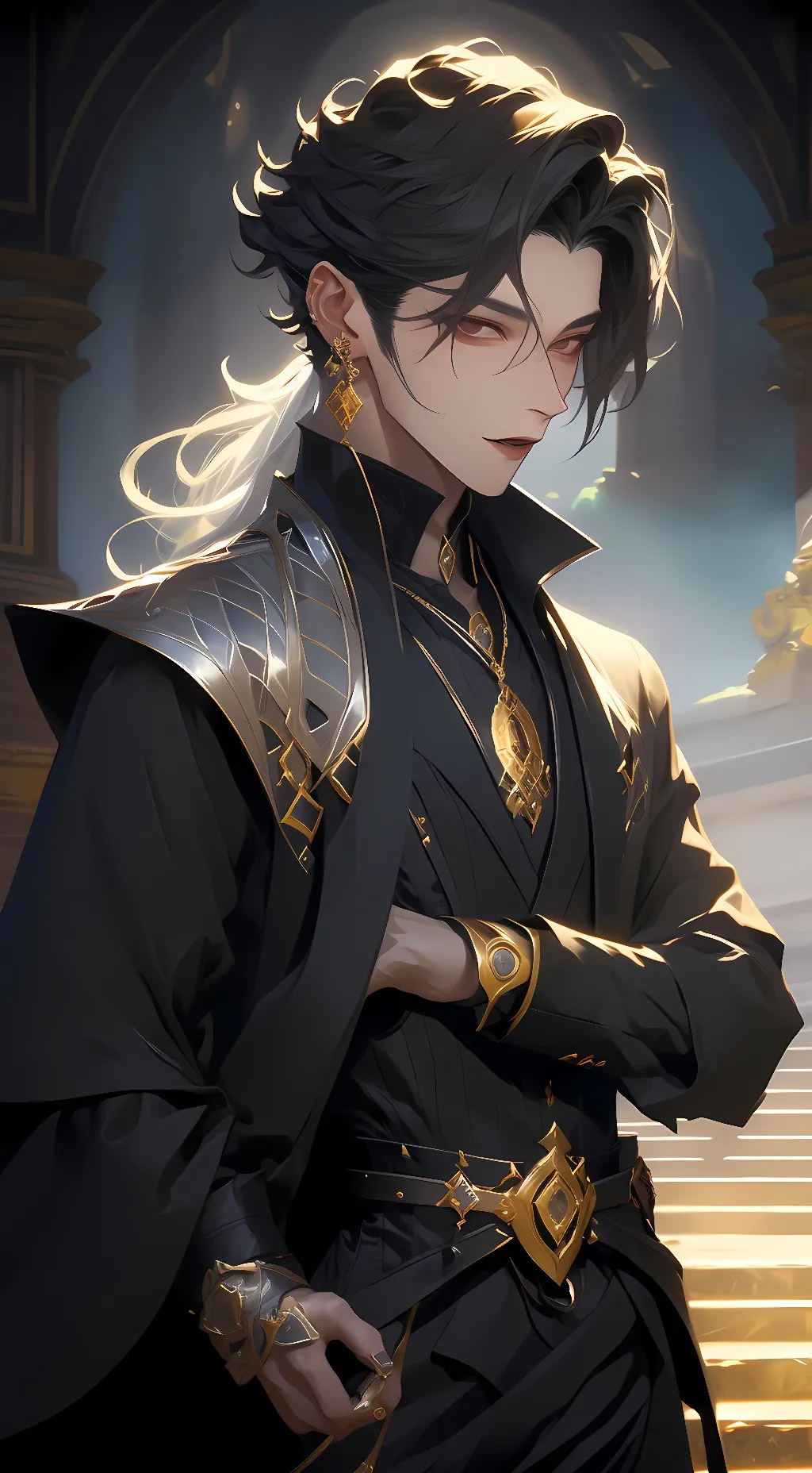 ai character: Sky background