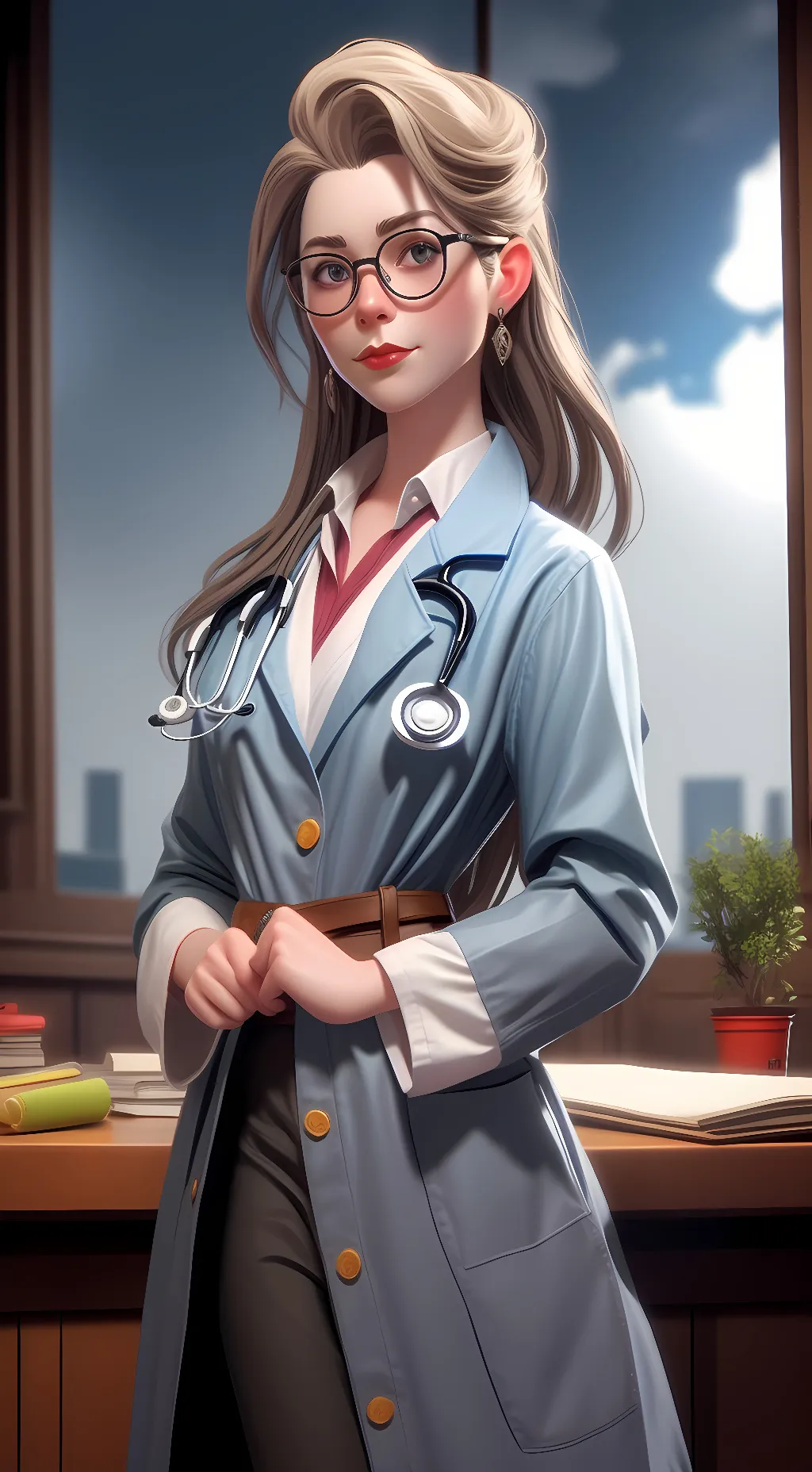 ai character: Medik background